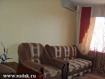 Аренда квартиры в Судаке для семейного отдыха на улице Бирюзова